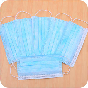 居家無紡布透氣三層加厚防風(fēng)防顆粒防護口罩男女性口罩防曬遮陽